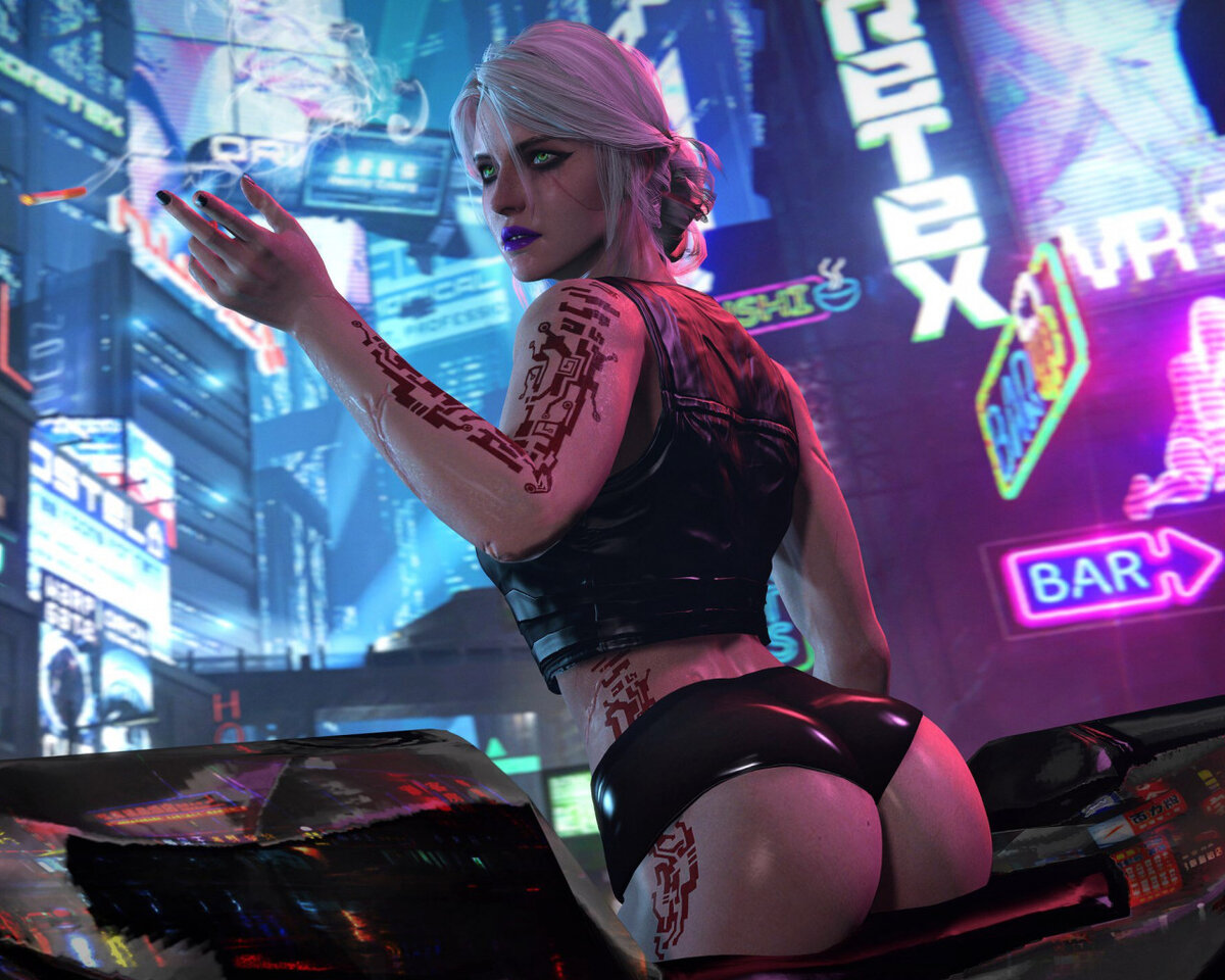 Появится ли Цири в Cyberpunk 2077?