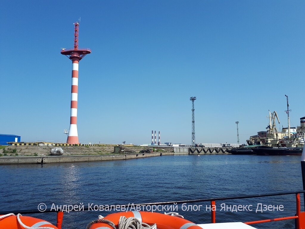 Прошлое и настоящее морского порта "Большой порт Санкт-Петербург ...