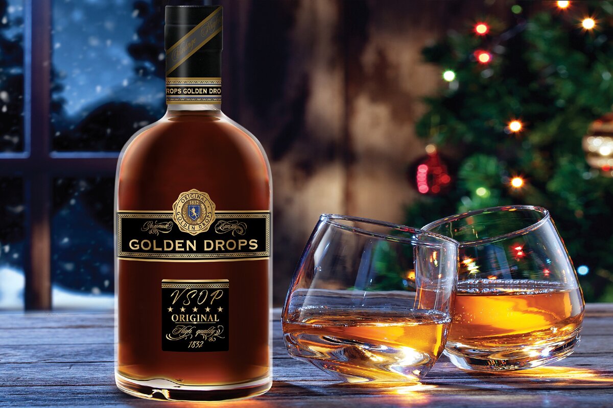 Коньяк Golden Drops