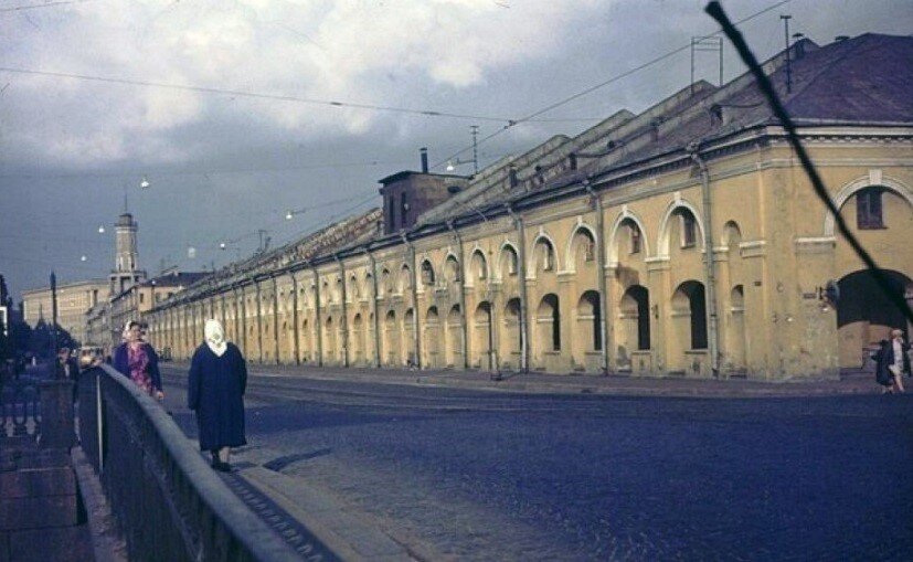Никольские ряды в 1976 году. citywalls.ru
