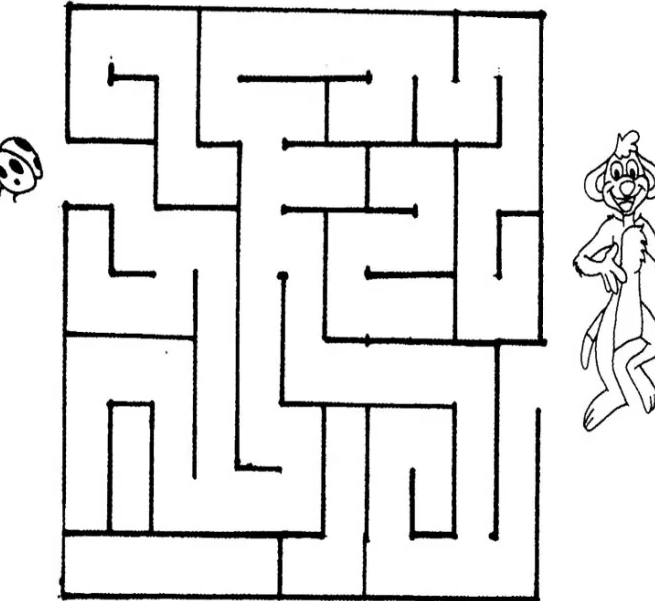 помогите Лемуру добраться до букашки