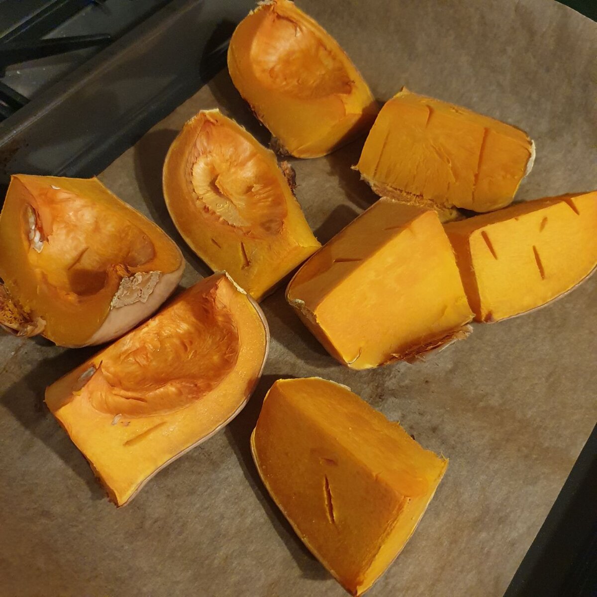 Запечённая тыква