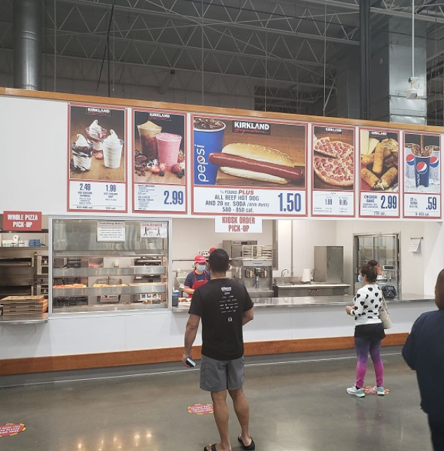 Стоимость сета Hotdog + soda