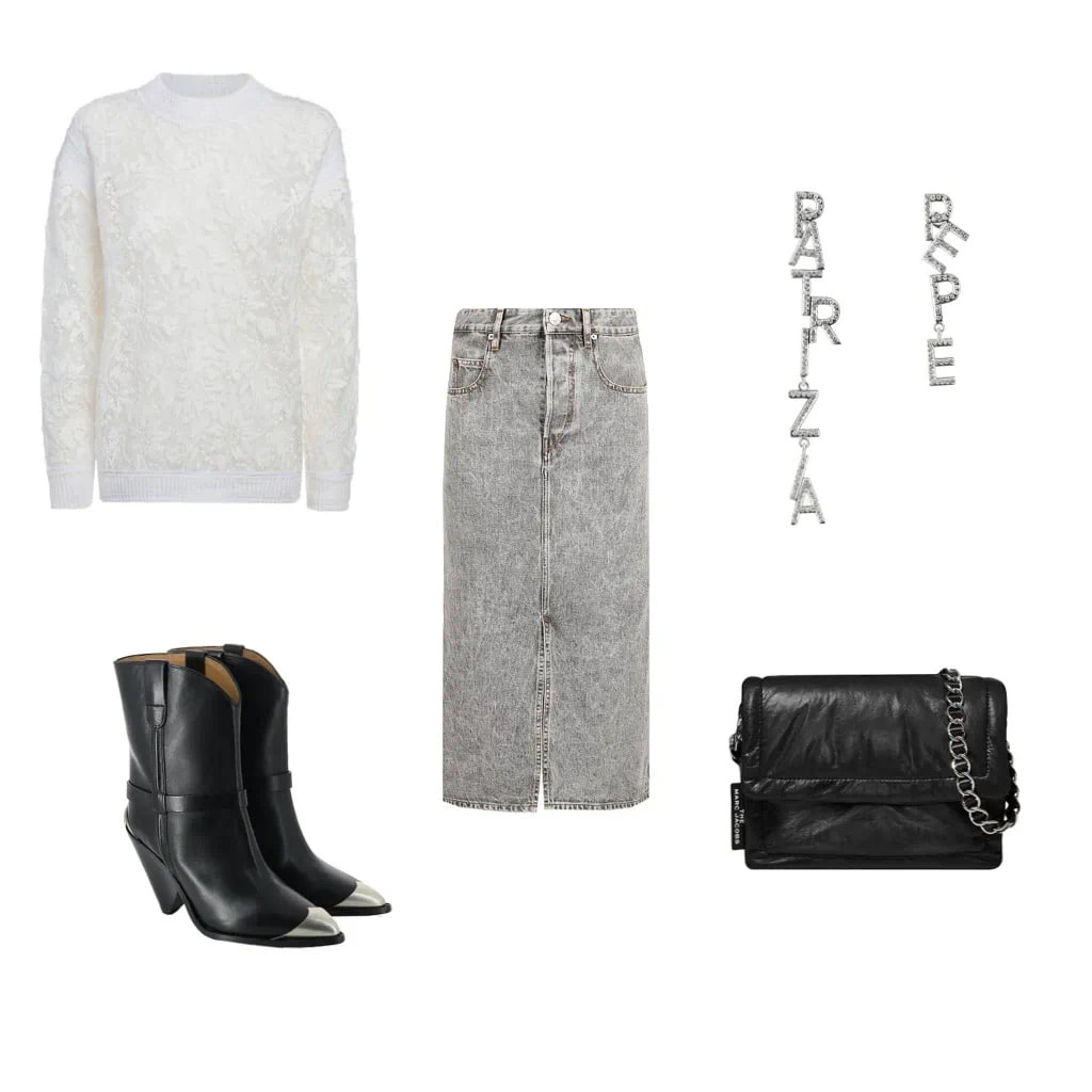 Универсальный образ для деловой женщины.