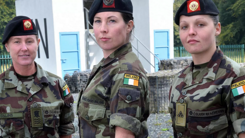 Военнослужащие Сил обороны Республики Ирландия