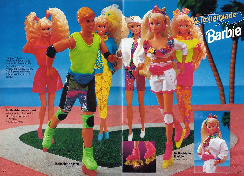 Barbie rollerblade sale