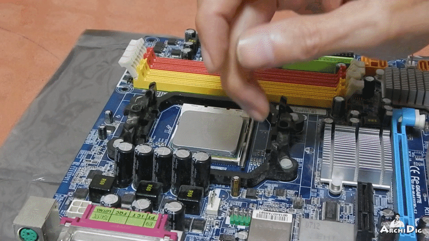 Как извлечь процессор из сокета