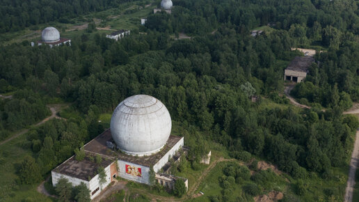 Прогулка по заброшенной военной части Противоракетной обороны Москвы ...