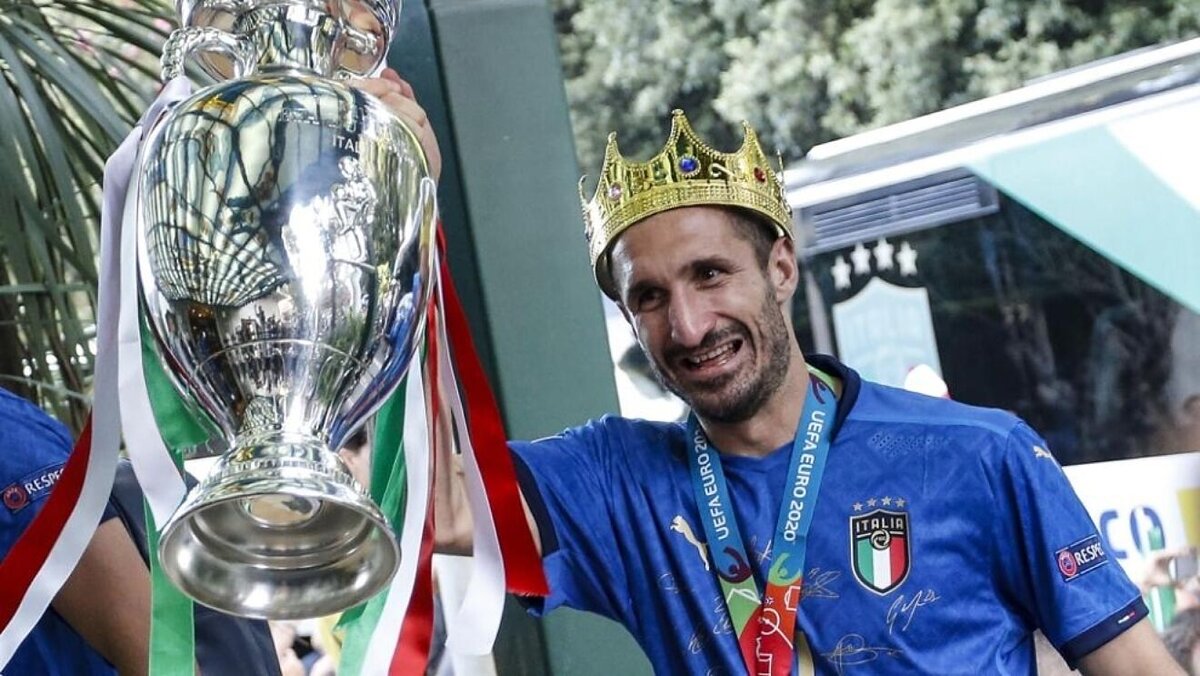На фото Джорджо Кьеллини. Фото с сайта juvefc.com