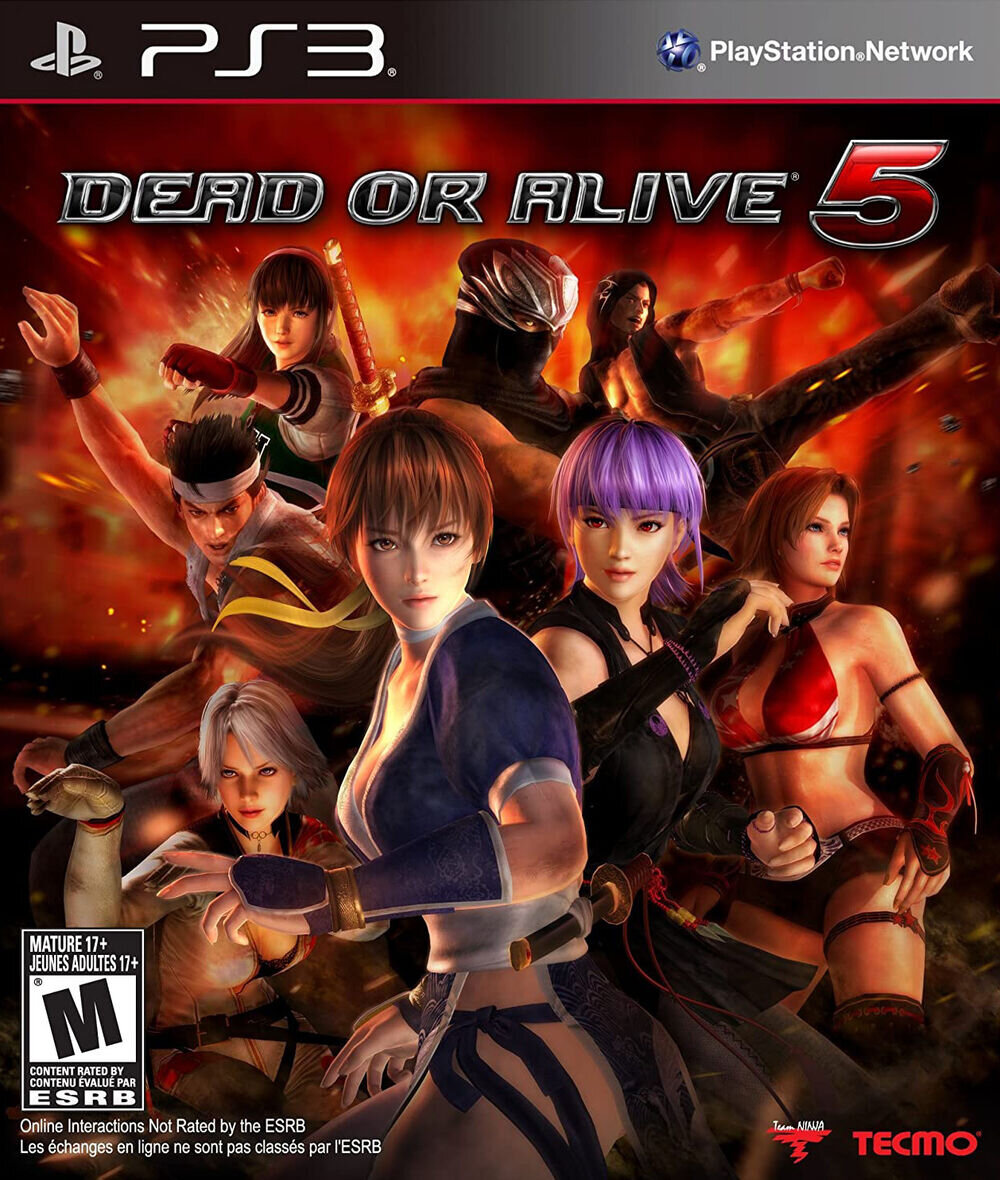 Обложка Dead or Alive 5.