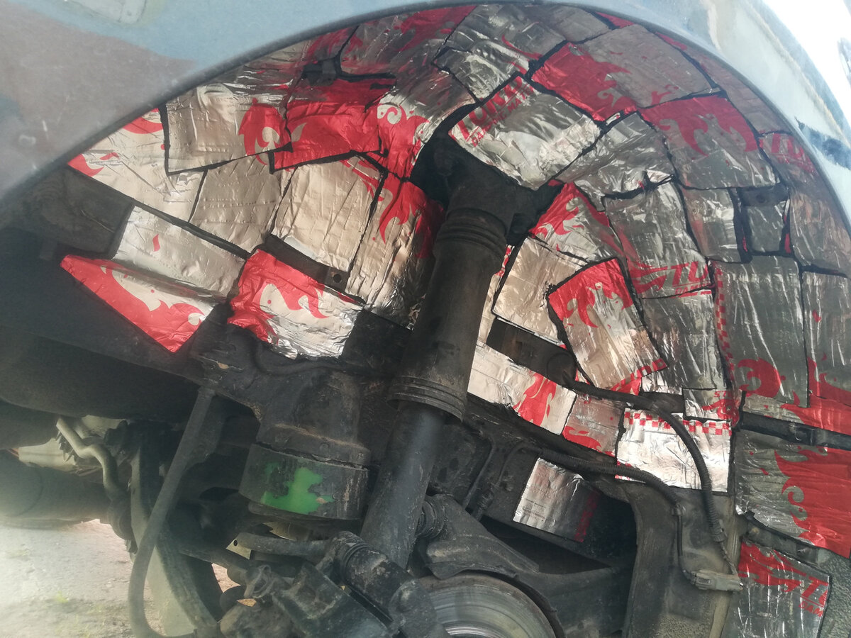 Как правильно сделать тихие подкрылки, что бы действительно при езде ...