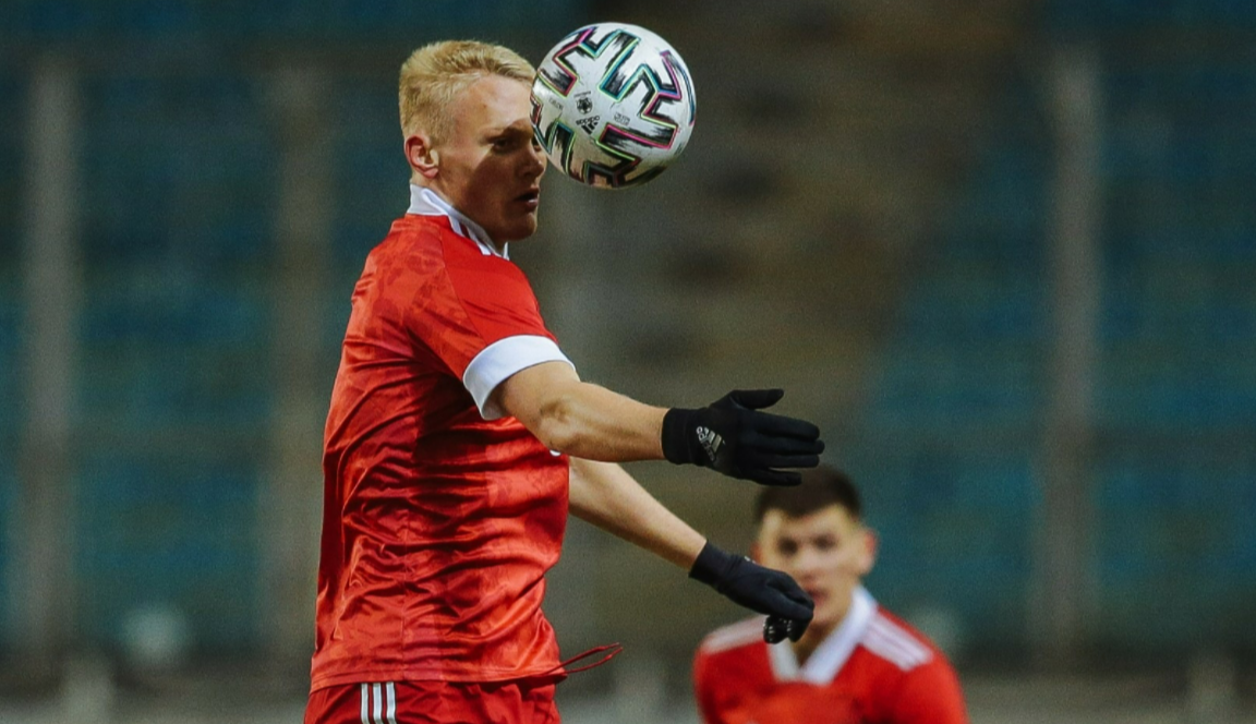 Константин Тюкавин принес сборной России победу над Испанией. Фото: РФС