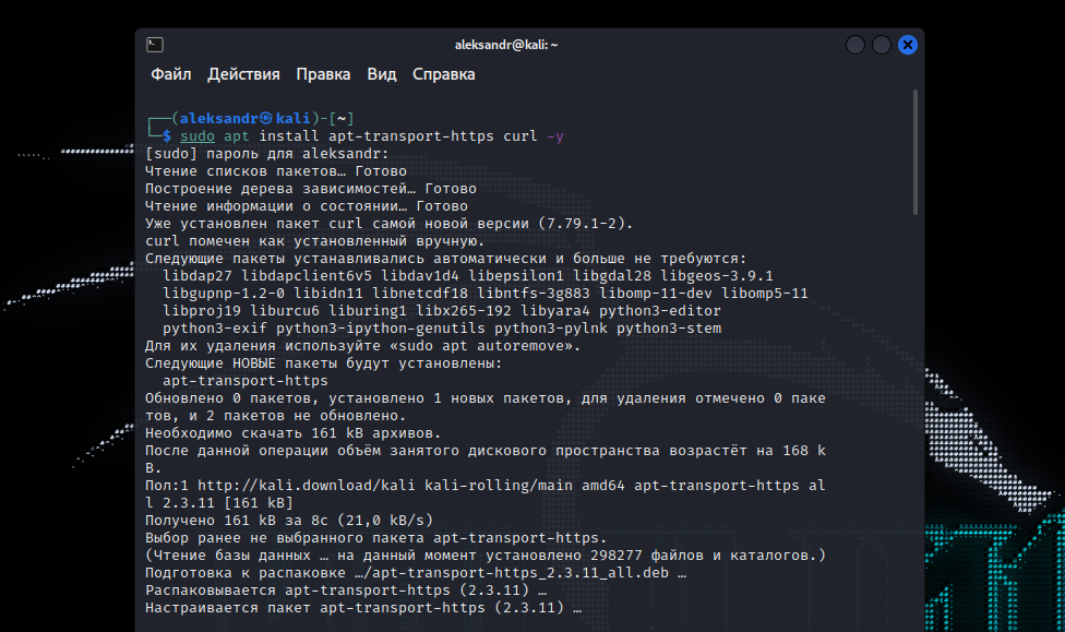 brave kali linux