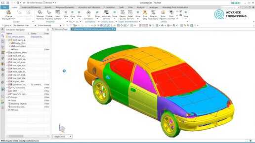 Как эффективно рассчитать динамический отклик конструкции в Simcenter 3D