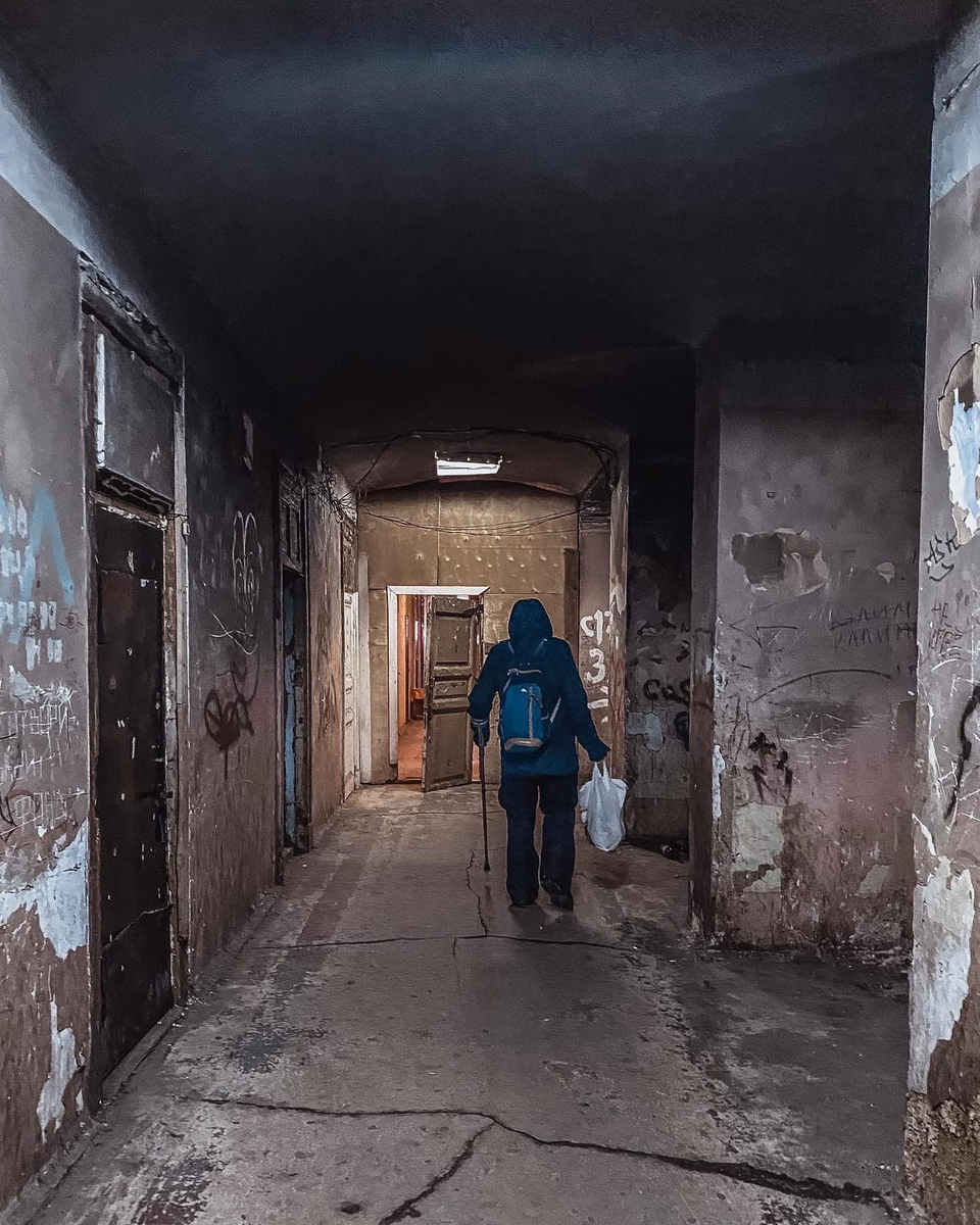 Фото автора. Морозовский городок, один из домов на ул. Двор Пролетарки
