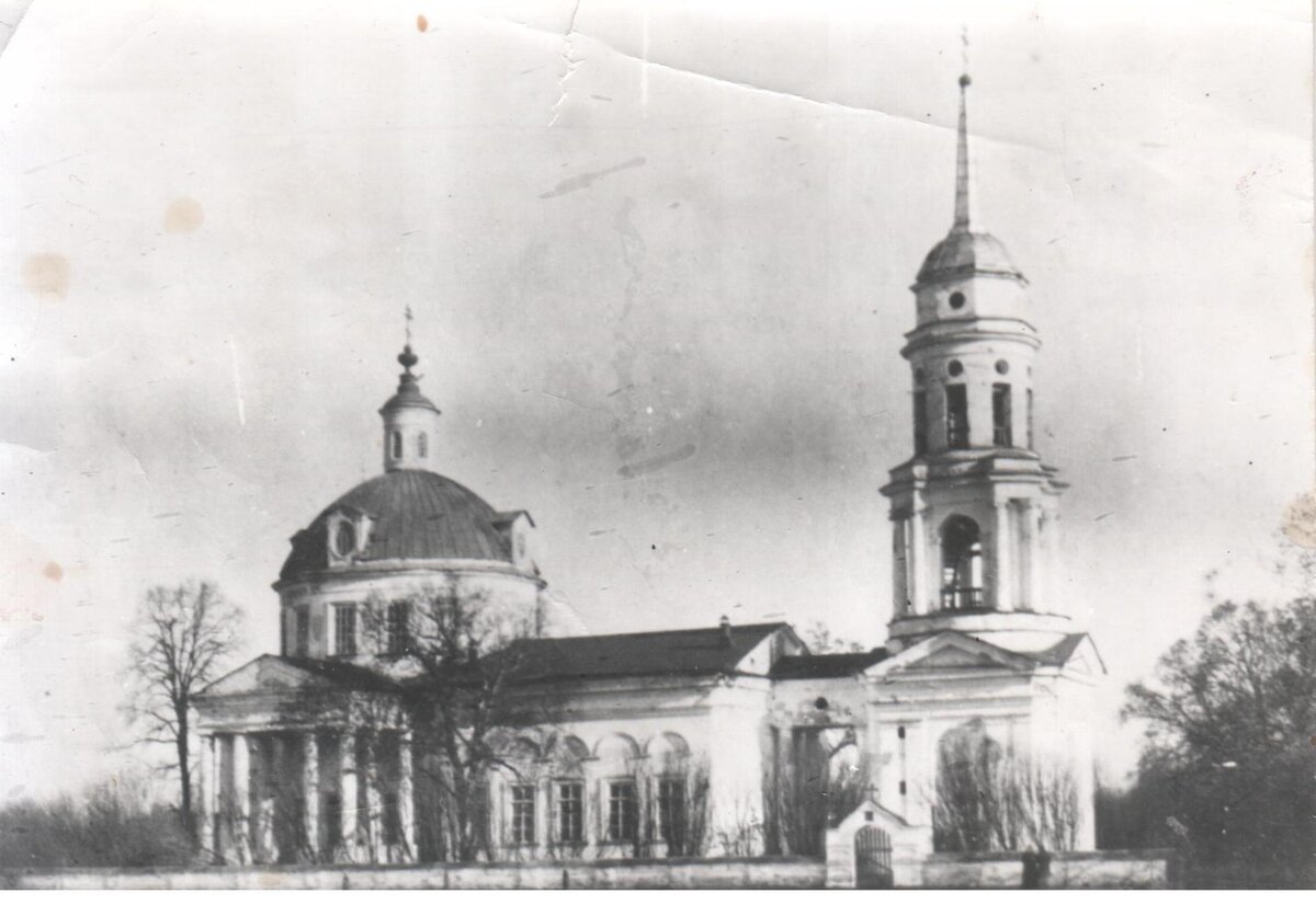 Церковь в Никольском в стиле барокко. Фото из архивов