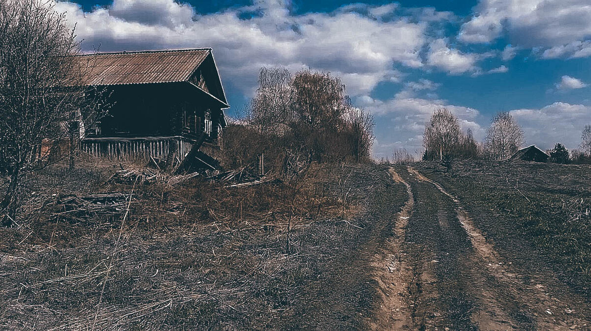 Заброшенная деревня Науховичи в Чечерском районе Гомельской области, Белоруссия, фотографии