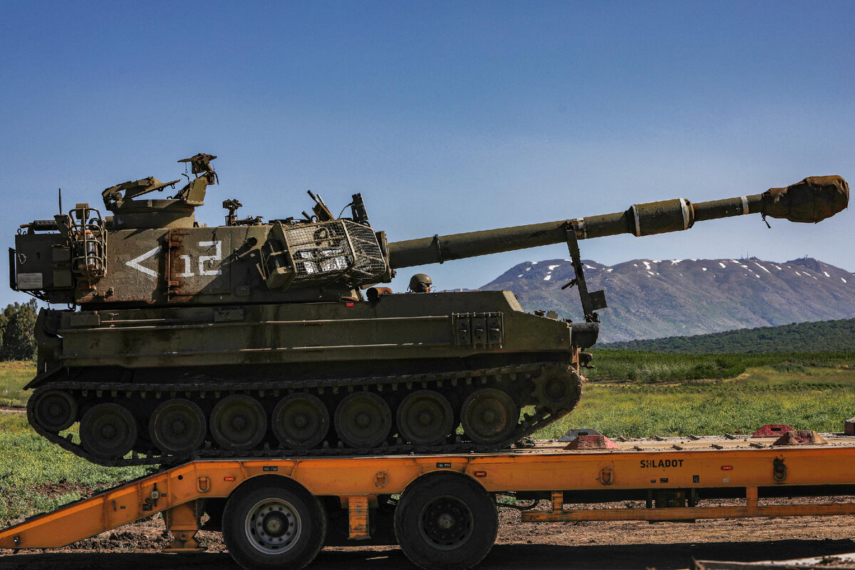 Американская самоходная артиллерийская установка M109
