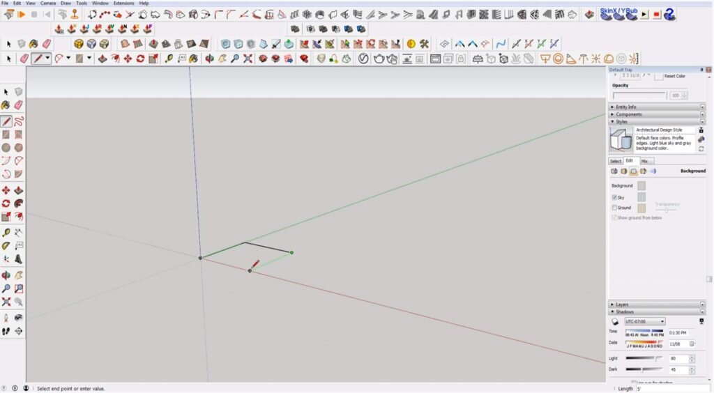 Начало работы с Sketchup для начинающих | Учебные пособия Sketchup для ...