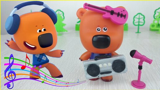 Кеша Встречает ОСЕНЬ с Песнями! Музыкальное Поздравление Ми-ми-мишек! Мультики для детей с игрушками