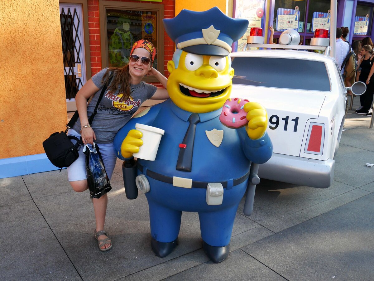 В мире Симпсонов, Universal Studios Hollywood