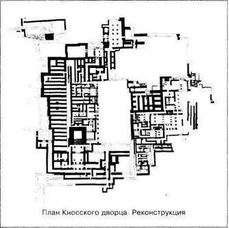 Дворец в кноссе план фрагменты