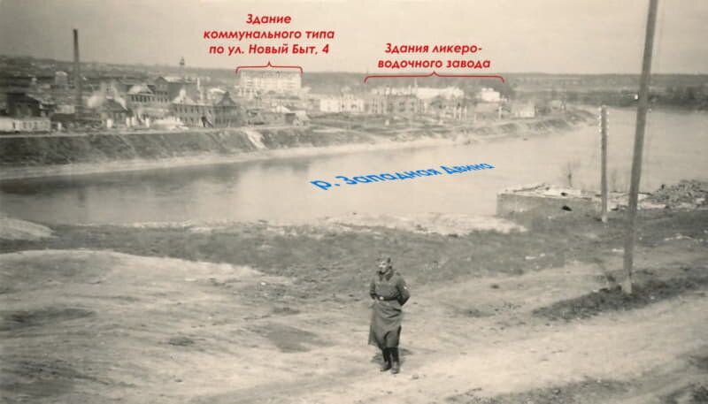 Территория ликеро-водочного завода в годы оккупации. Схема Глеба Орловского