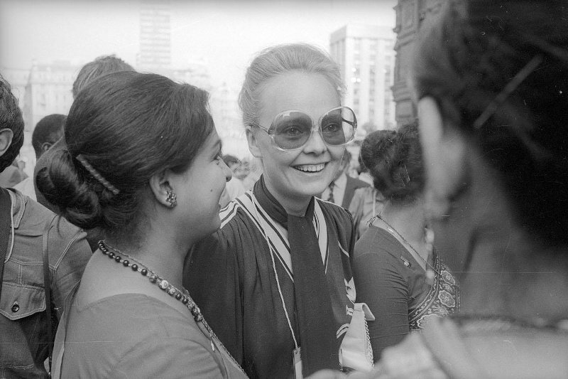 Актриса Наталия Белохвостикова
Александр Стешанов, 1980-е, г. Москва, МАММ/МДФ.