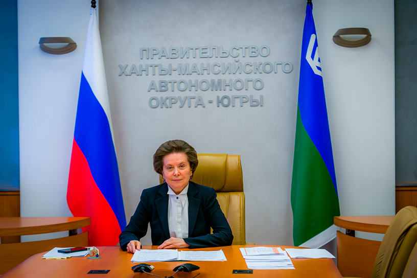 Наталья Комарова долго готовилась к аудиенции с президентом и тщательно подбирала слова. Фото: Официальный сайт органов государственной власти ХМАО-Югры