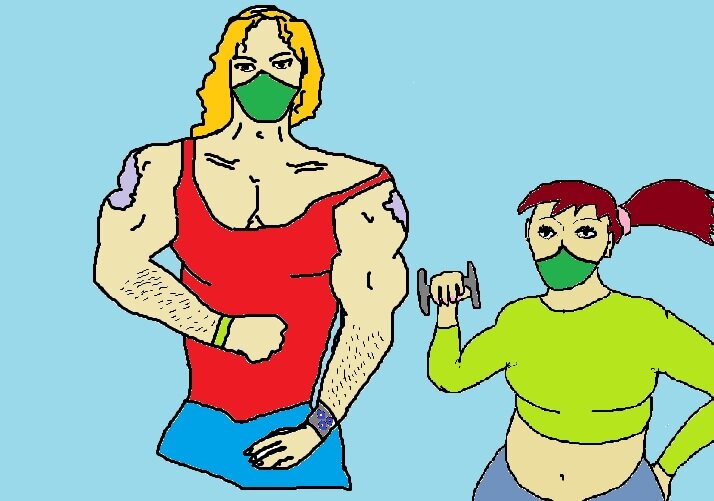 Рубрика "Тренировки в фитнес-клубе"
