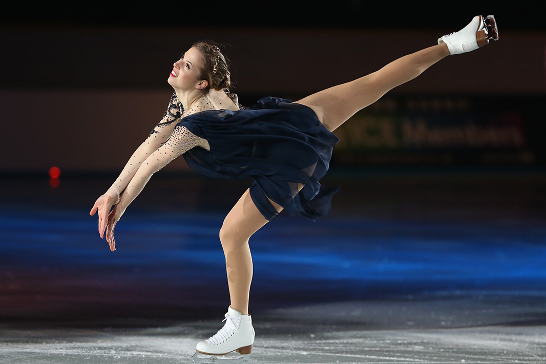 Каролина Костнер на льду