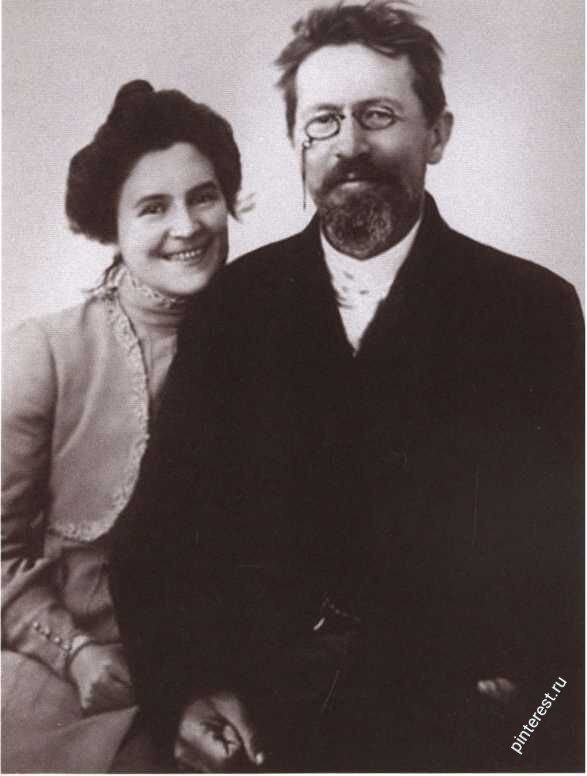 Ольга Леонардовна Книппер-Чехова и Антон Павлович Чехов, 1887 год