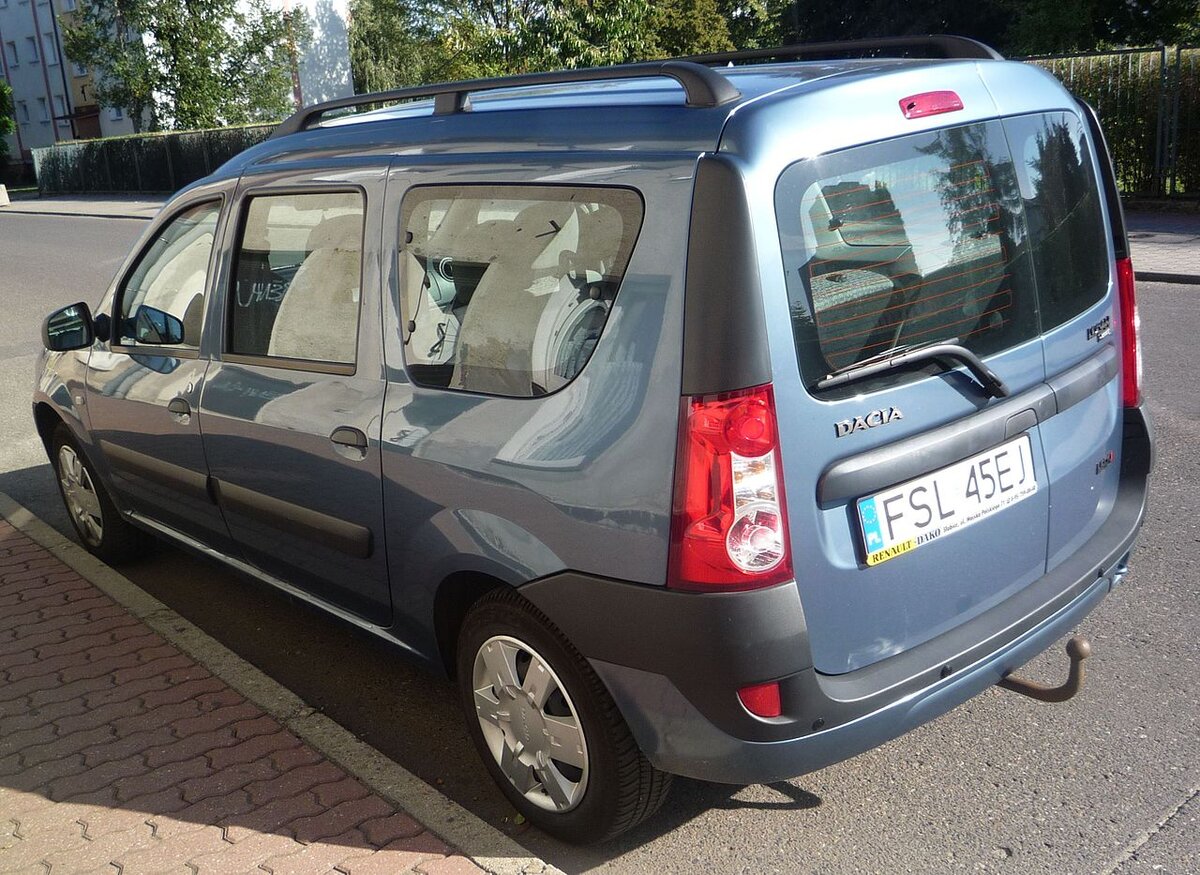 Dacia Logan MCV багажник