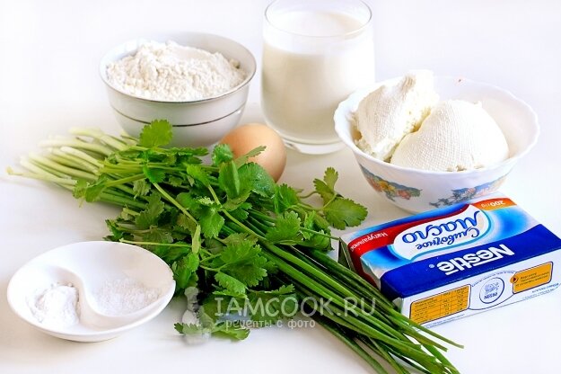 Ингредиенты для чеченских лепешек Чепалгаш