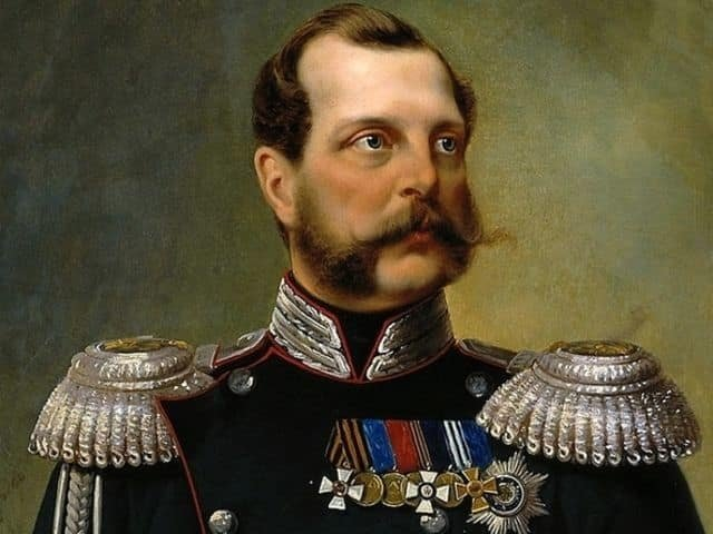 Алекса́ндр II Николаевич -  Император Всероссийский, Царь Польский и Великий князь Финляндский из династии Романовых.