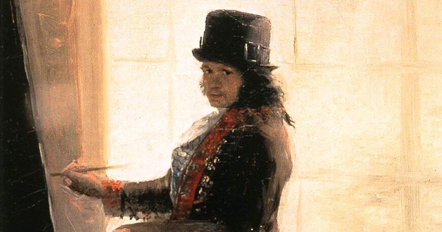 Автопортрет юного Франсиско Гойя, 1790-1795 г., Мадрид