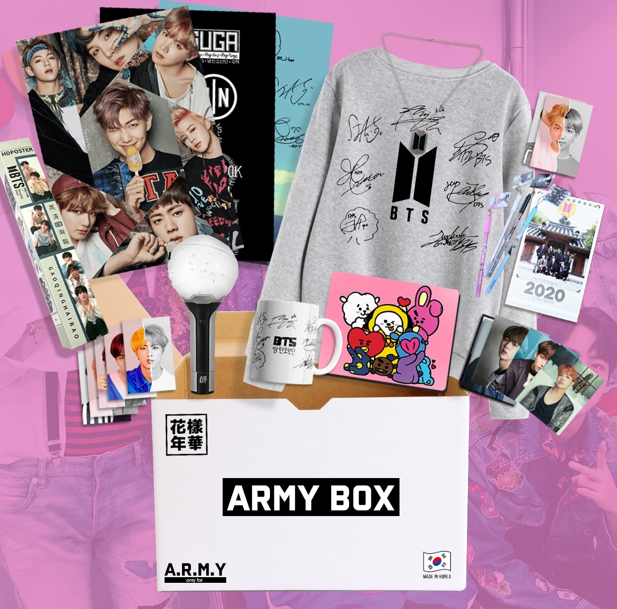 Покупай ARMY BOK.Не дорого.

