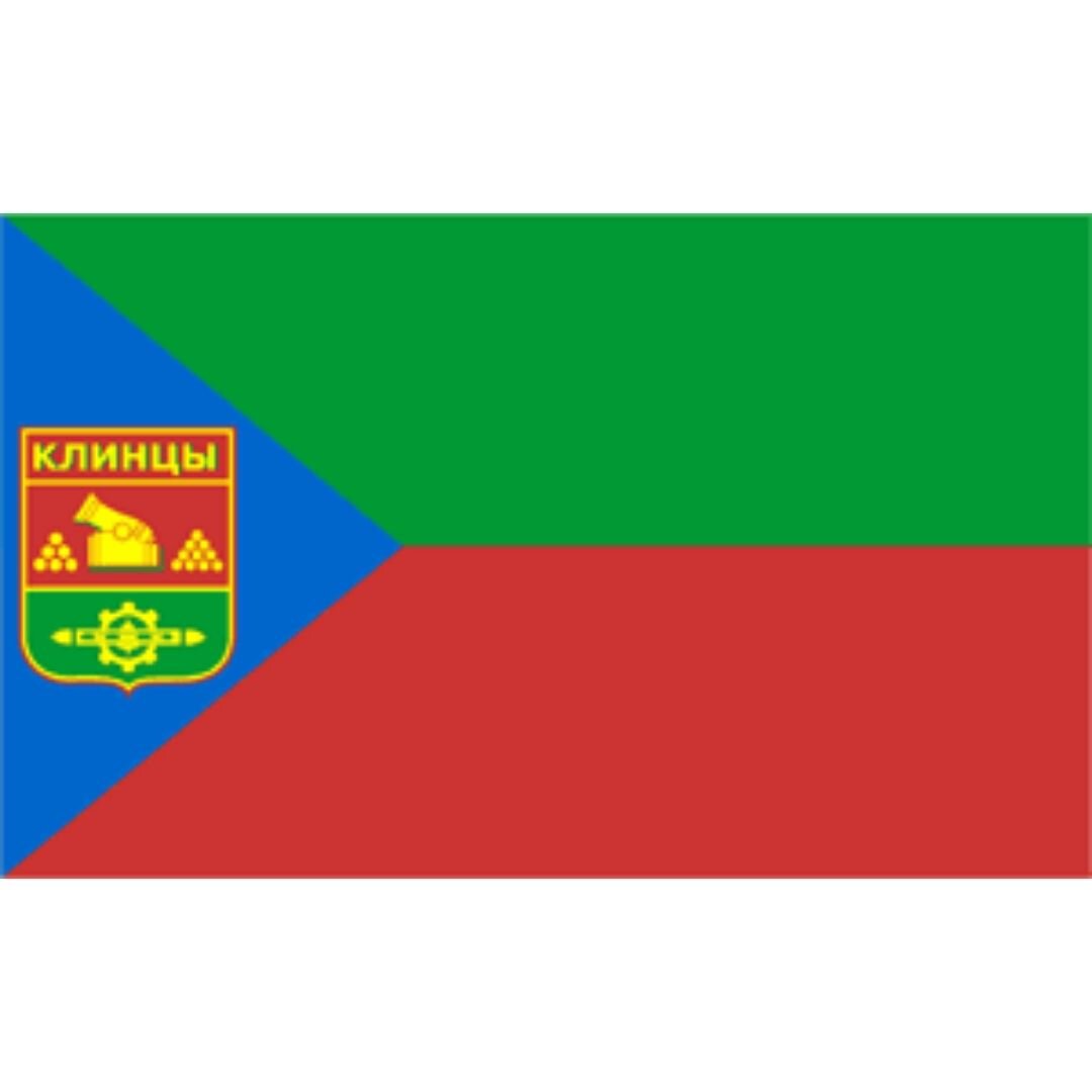 Флаг города Клинцы Брянской области