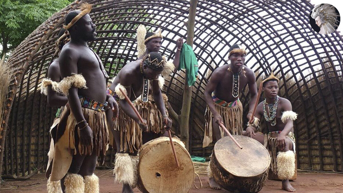 Племя зулу. Африка