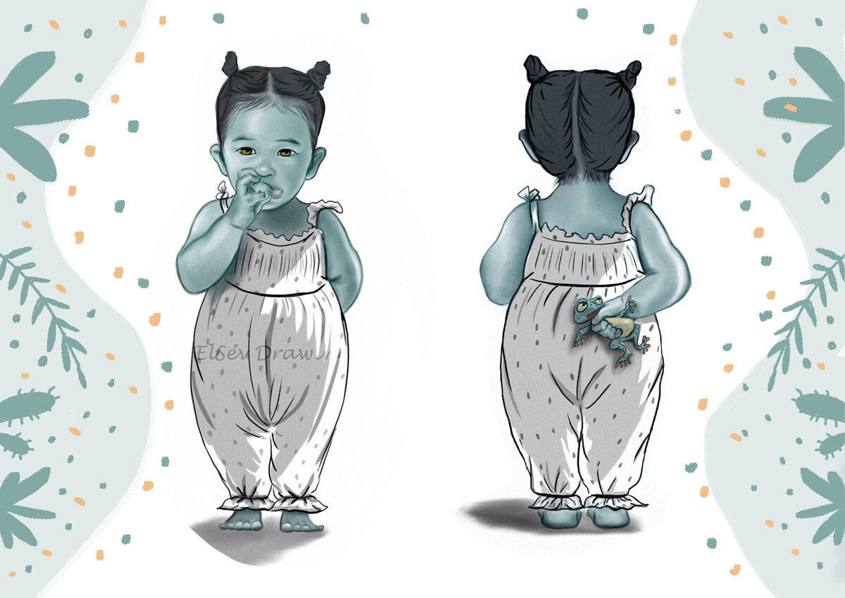 Рисунок мой (ElSev Drawing-мой псевдоним), нарисован на графическом планшете