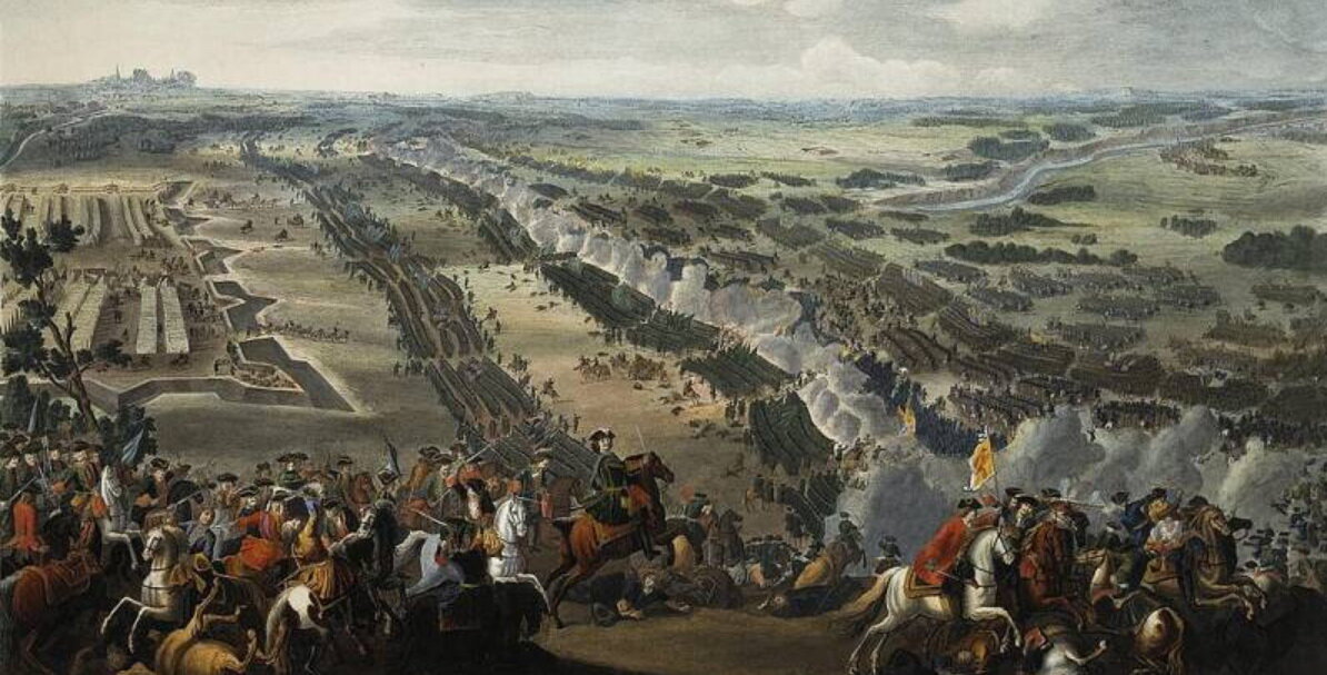 Денис Мартен. Полтавская битва (1726)