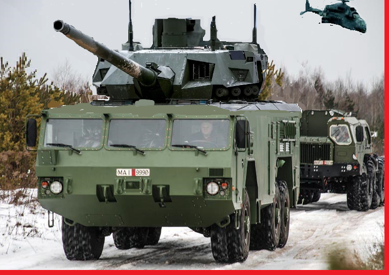 Колёсный танк КТ-2020 "СВЯТОГОР".