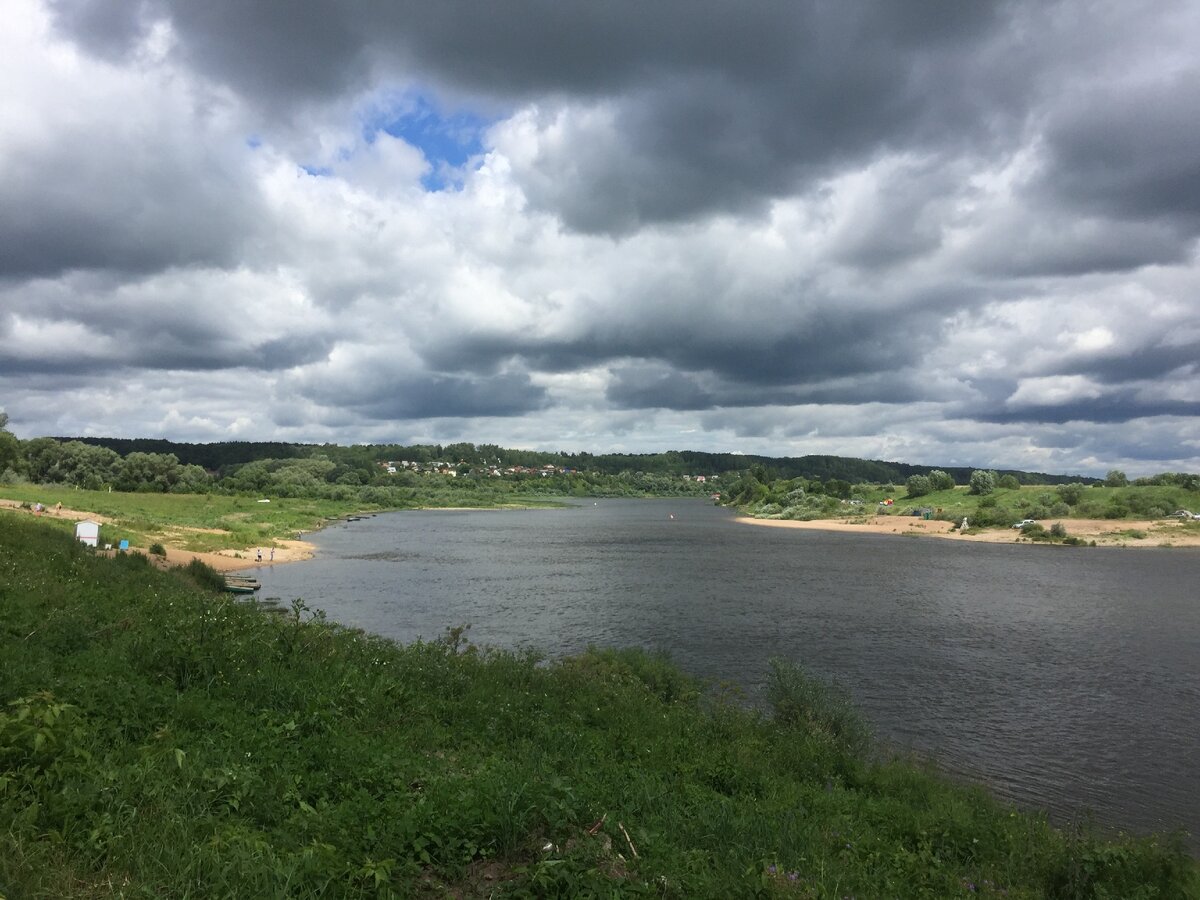 В пасмурную погоду тут не менее живописно