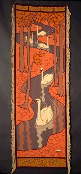 "Пять лебедей" Отто Экман (1897)