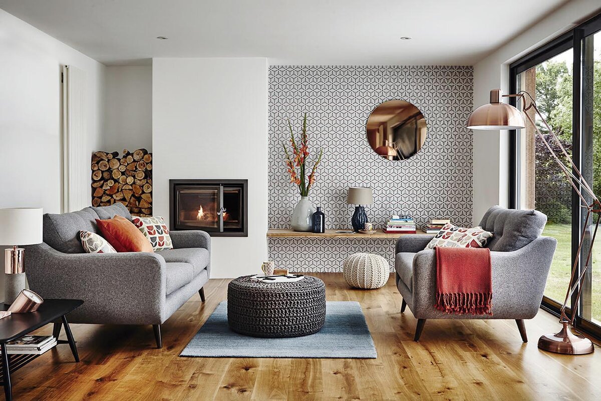 Дизайн гостиной в частном доме: + фото и лучшие идеи интерьеров от MrDoors