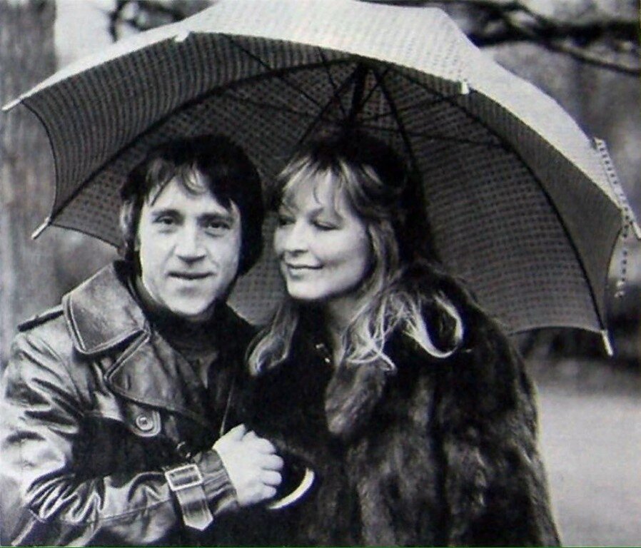 Владимир Высоцкий с женой Мариной Влади