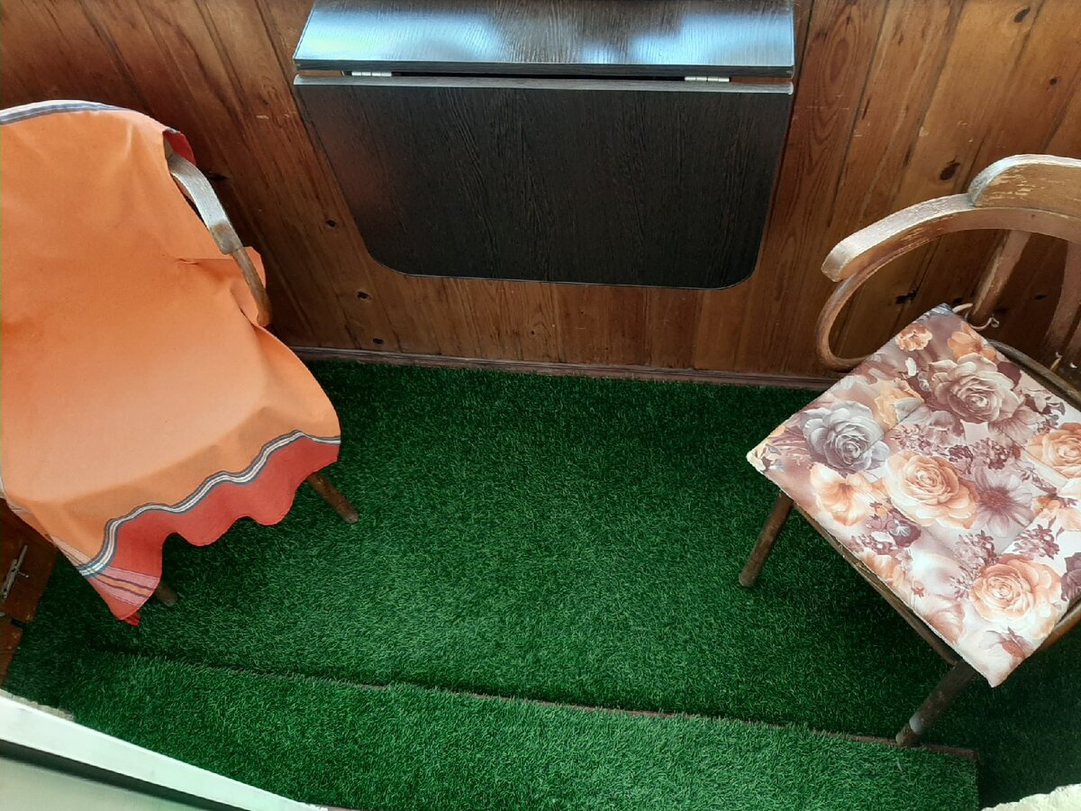 Этого куска как раз хватило на наши нужды