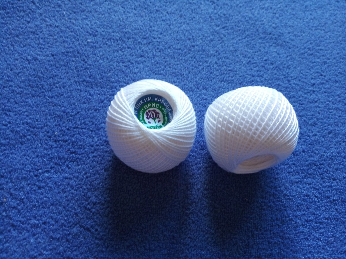 Нитки для вязания крючком"Ирис"