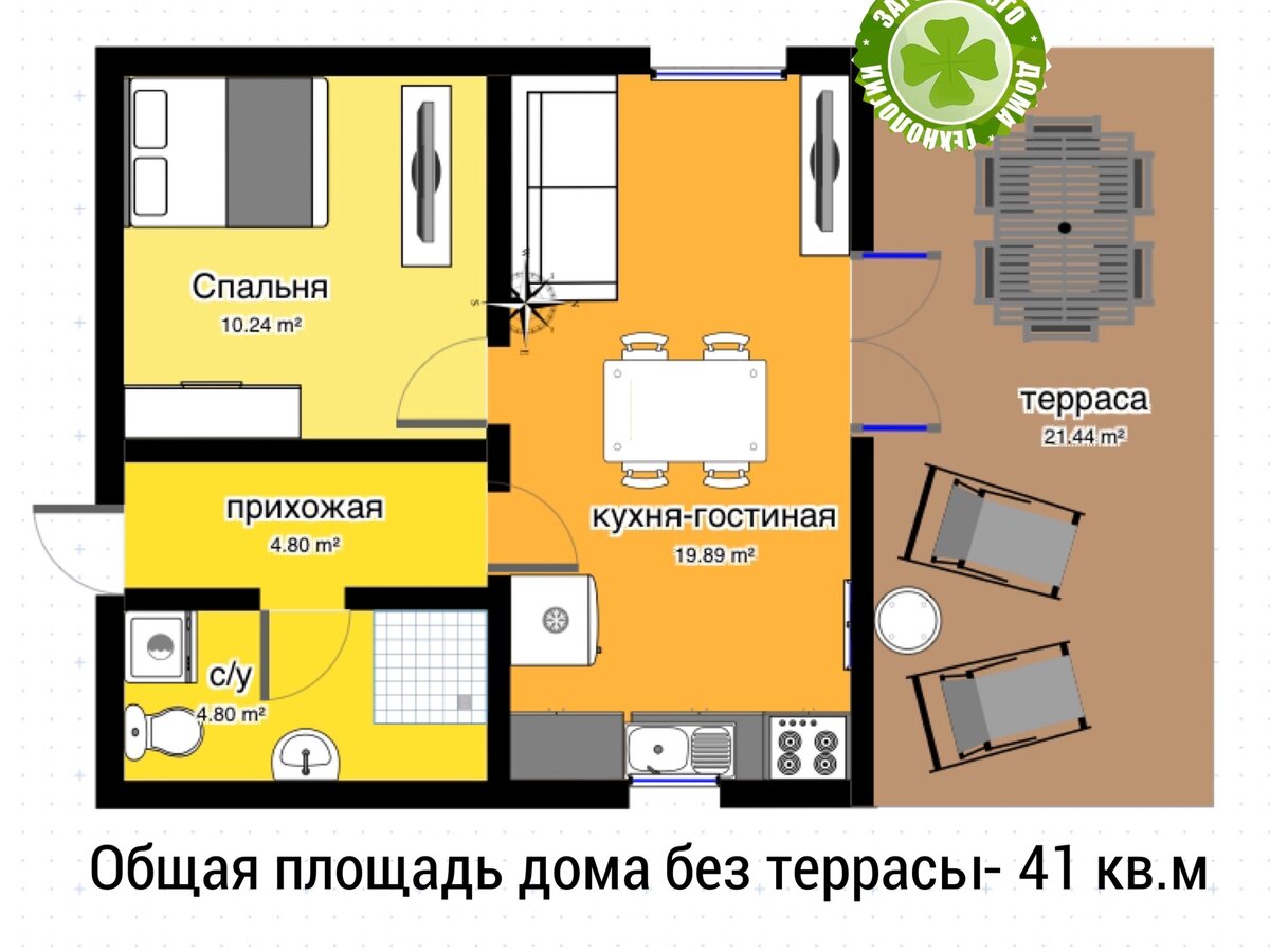 Дизайн квартиры 30 кв м: планировка маленькой квартиры в 30 кв м и меньше