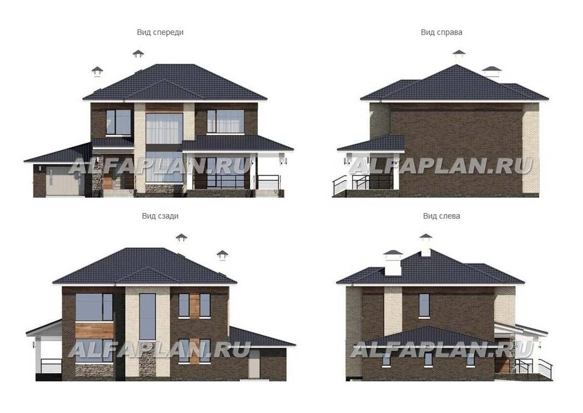 Проект дома 663В «Светлая полоса», ©Владимир Тарасов 